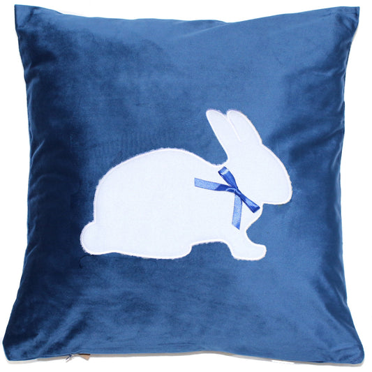 Kissen Ostern Osterhase 1 - Marine