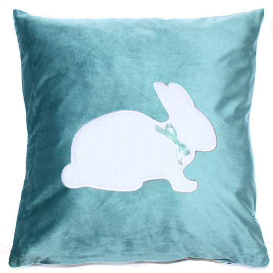 Kissen Ostern Osterhase 1 - Türkis