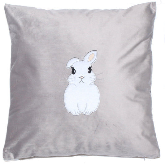 Kissen Ostern Osterhase 2 - Grau