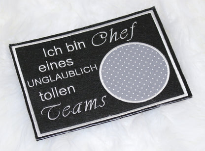 MugRug Untersetzer - Bester Chef1 - Tassenuntersetzer