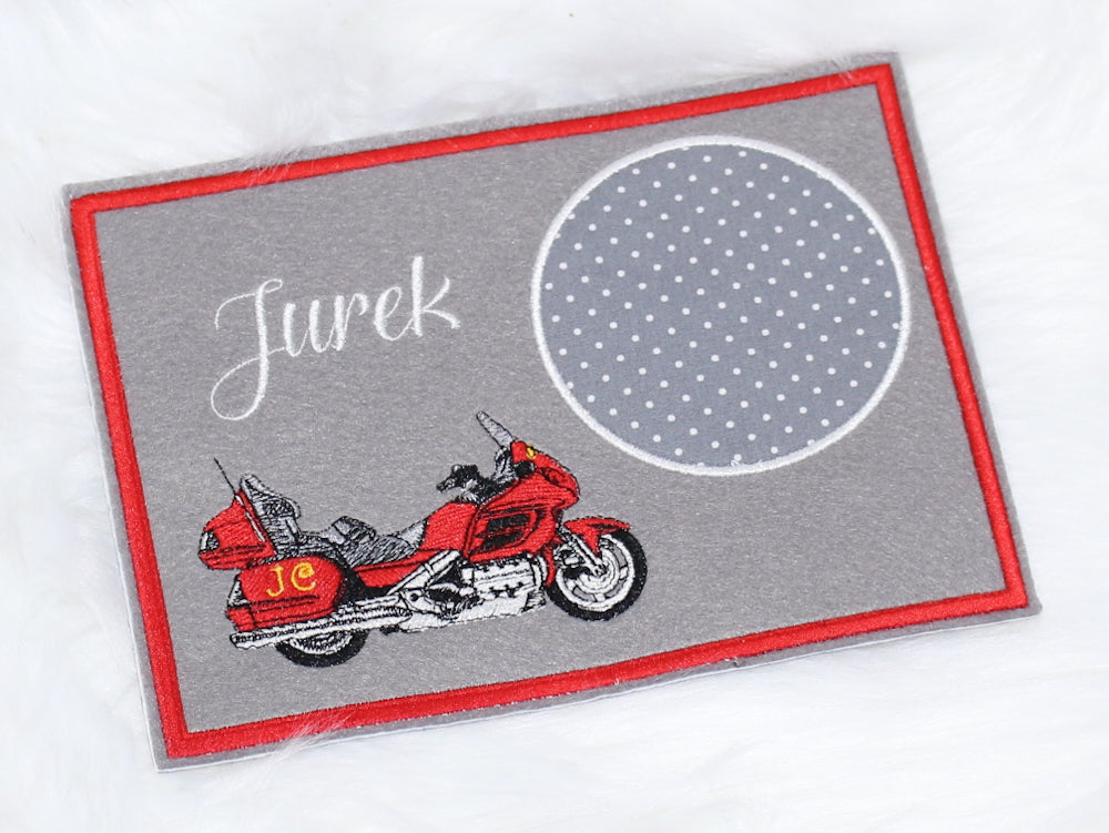 MugRug Untersetzer - Motorrad1 - Tassenuntersetzer