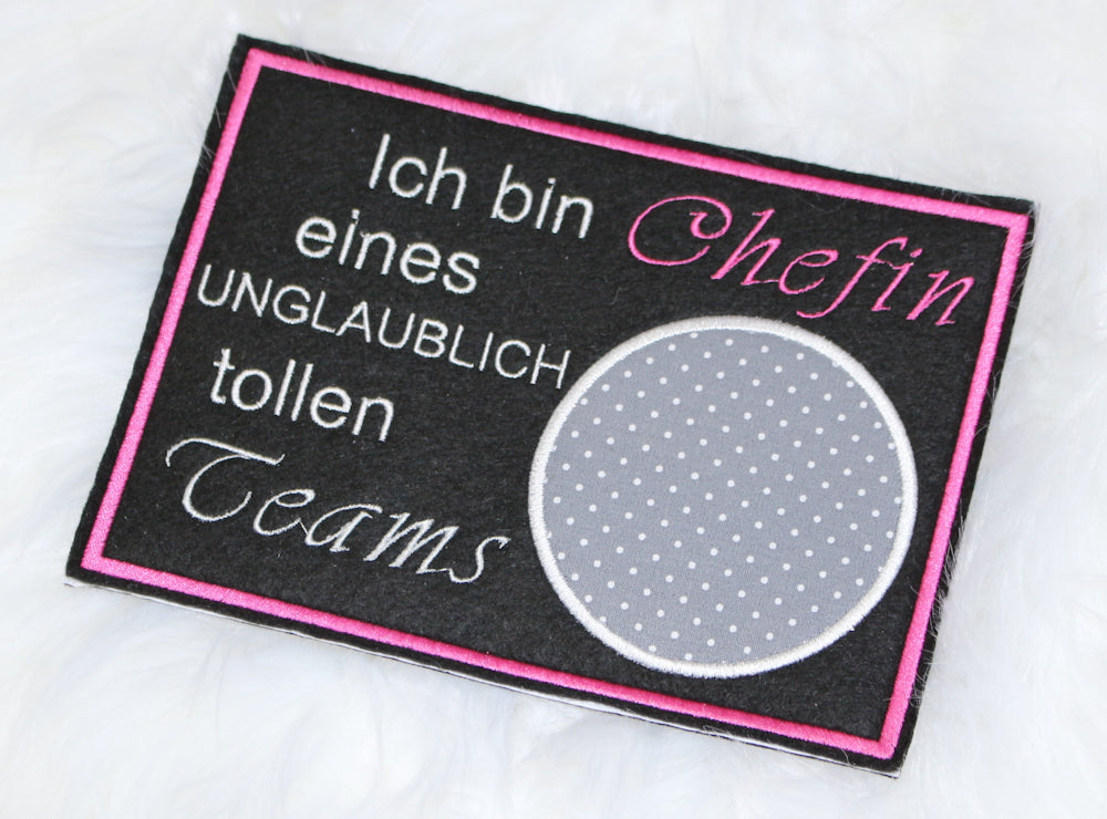 MugRug Untersetzer - Beste Chefin1 - Tassenuntersetzer