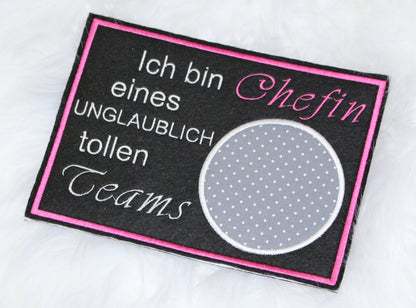 MugRug Untersetzer - Beste Chefin1 - Tassenuntersetzer