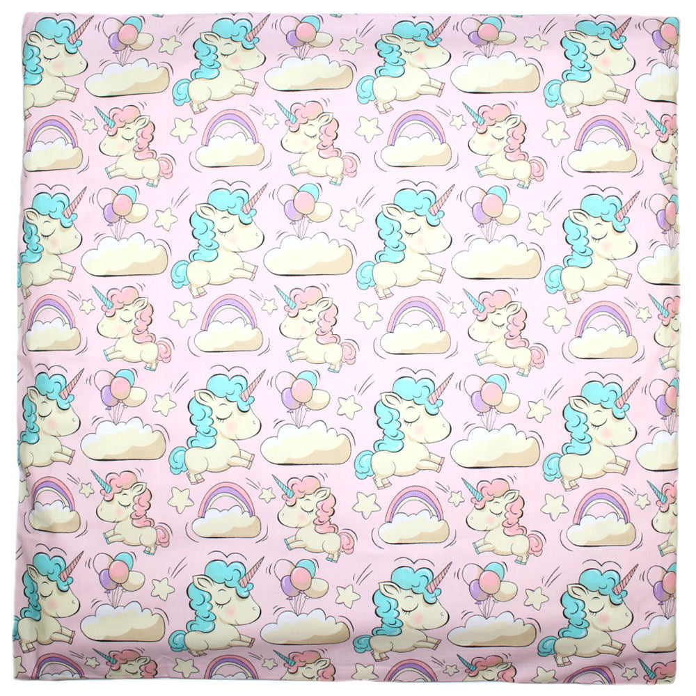 Kissenbezug - Einhorn in Rosa - 5 Größen- Bezug Baby Kopfkissenbezug Kissenhülle