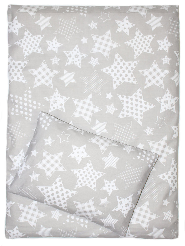 2- 4tlg Kinderwagenset - Galaxis- Bettwäsche für Kinderwagen Bezüge Decke Kissen