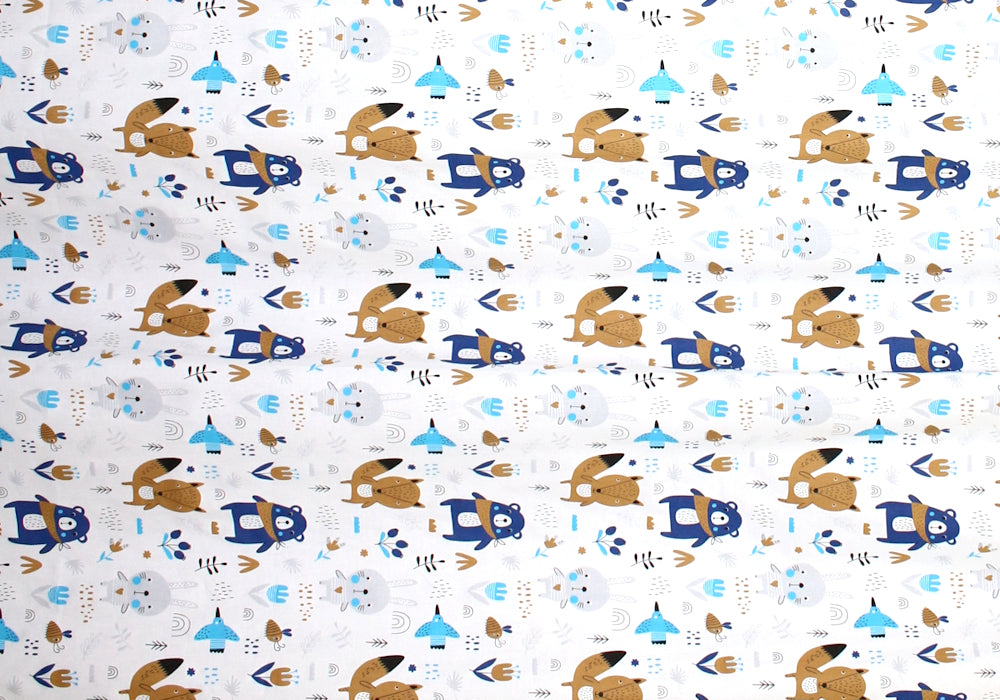 Babybett Himmel Vollstoff - BOHO- für Baby Bett Vollstoffhimmel Baumwolle