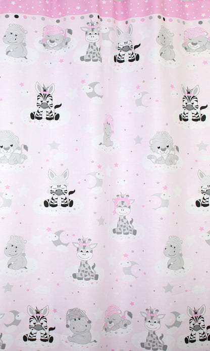 Babybett Himmel Vollstoff - Rosa- für Baby Bett Vollstoffhimmel Baumwolle
