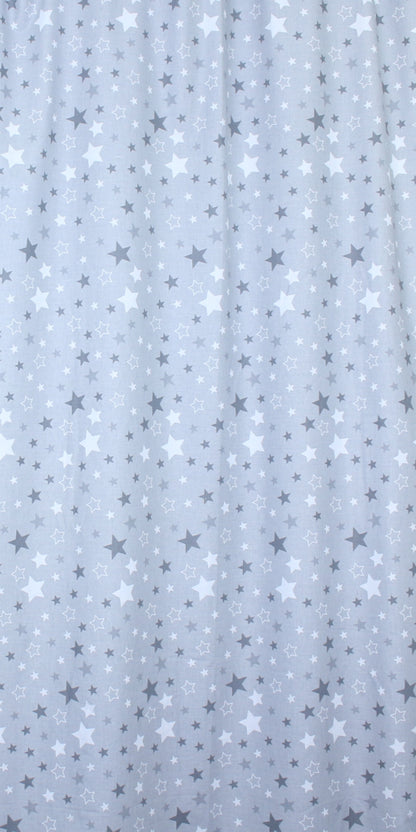 Babybett Himmel Vollstoff - Star Dunkel- für Baby Bett Vollstoffhimmel Baumwolle