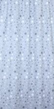 Lade das Bild in den Galerie-Viewer, Babybett Himmel Vollstoff - Star Dunkel- für Baby Bett Vollstoffhimmel Baumwolle
