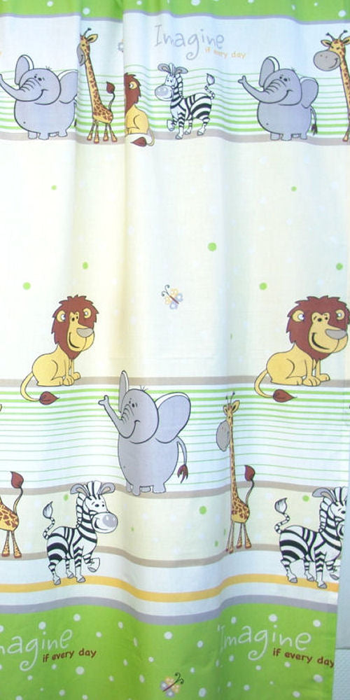 Babybett Himmel Vollstoff - Safari Grün- für Baby Bett Vollstoffhimmel Baumwolle
